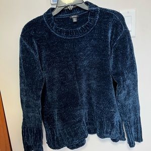 Blue Velvet Sweater